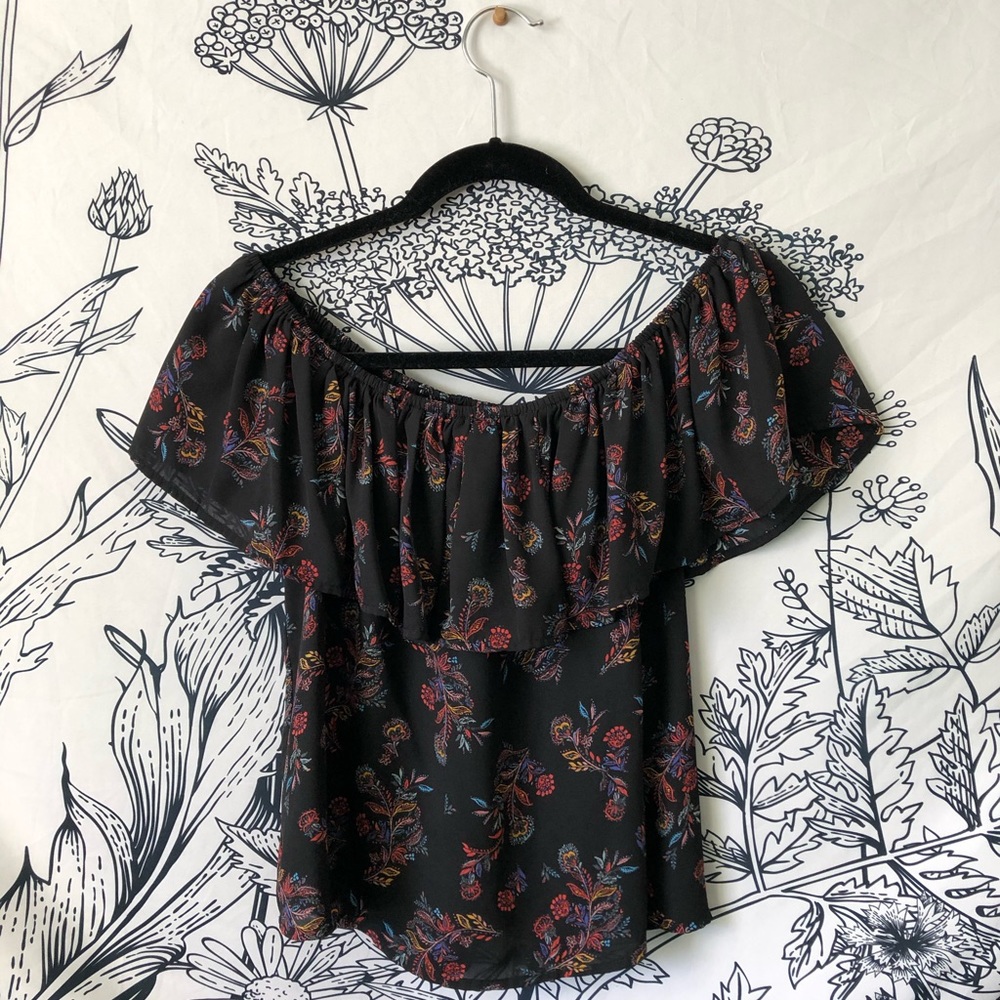 Of the shoulder blouse